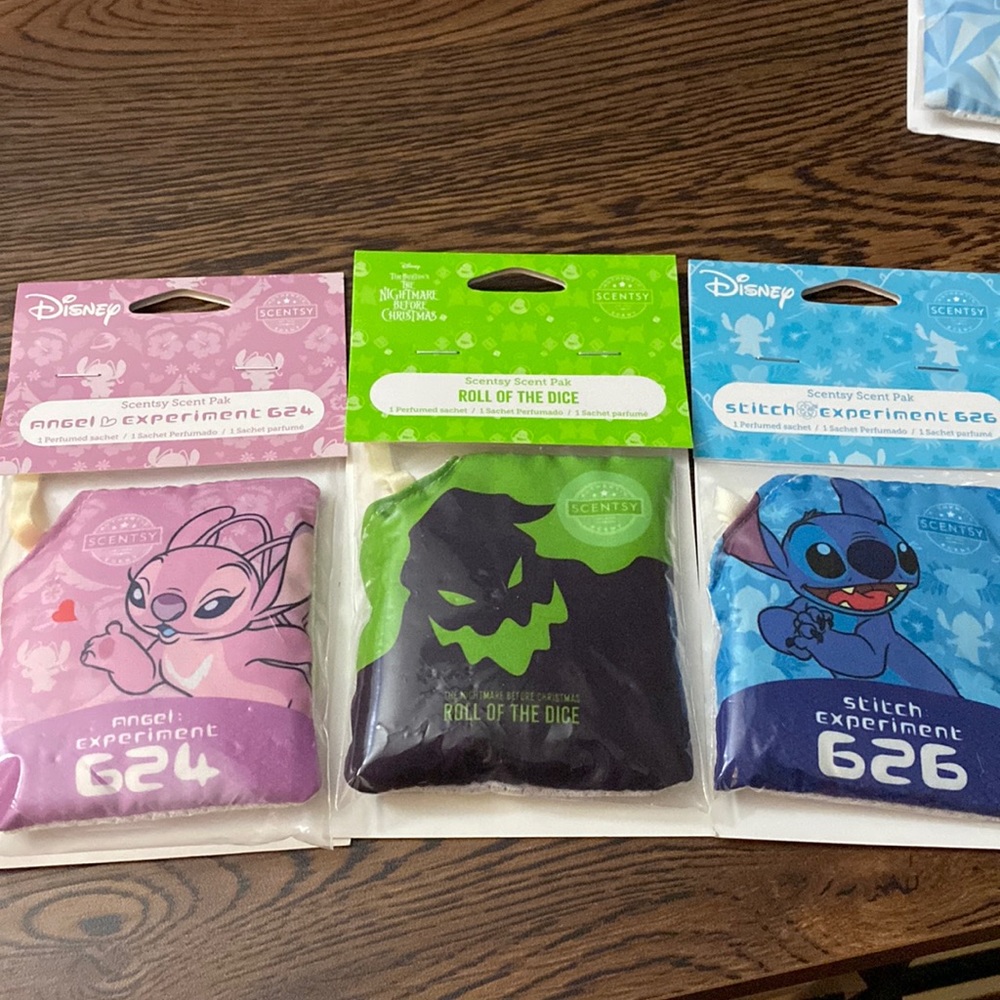 Scentsy scent paks set of three